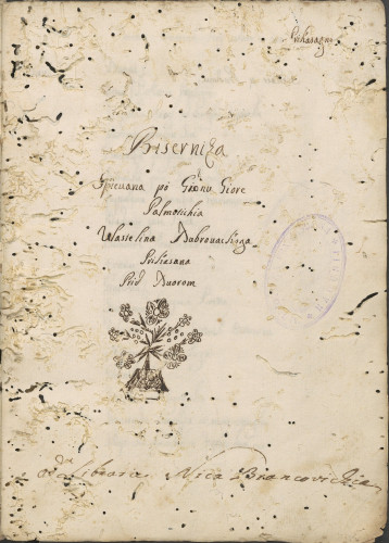 »Biserniza / Spieuana po Gionu Giore / Palmotichia / Vlastelina Dubrouackoga / Prikasana / Prid Duorom
