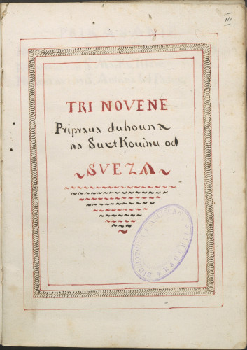 Tri Nouene / Priprava duhouna / na Suetkouinu od / Sueza. 